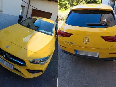 Gebraucht Mercedes CLA250e 218 PS (160 kW) 2022 Gelb Coupé