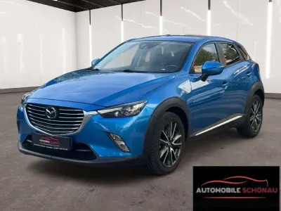 Second-hand Mazda CX-3 Sports-Line 105 CP (77 kW) 2016 Albastru SUV