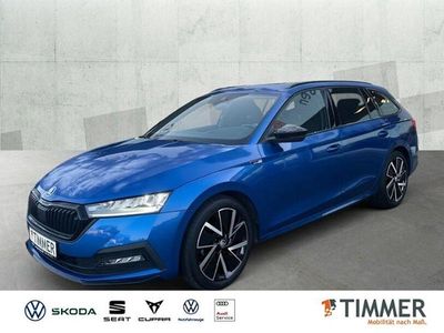 Blau Gebraucht 2022 Skoda Octavia SportLine Kombi | 27.490 € (Teuer)