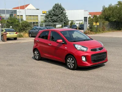 Gebraucht Kia Picanto DREAM-TEAM Edition 67 PS (49 kW) 2016 Rot Kleinwagen