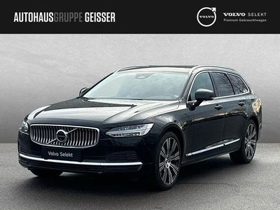Neu Volvo V90 Ultra 349 PS (256 kW) 2025 Onyx schwarz Kombi