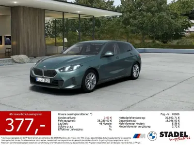 Neu BMW 116 122 PS (89 kW) 2026 Cape york grün metallic Kleinwagen