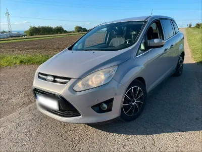 Gebraucht Ford Grand C-Max 150 PS (110 kW) 2011 Silber Van / Kleinbus