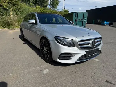 Gebraucht Mercedes E220 AMG line 194 PS (142 kW) 2017 Silber Kombi