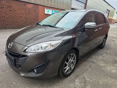 Gebraucht Mazda 5 Sendo 116 PS (85 kW) 2014 Obsidiangrau metallic Van / Kleinbus