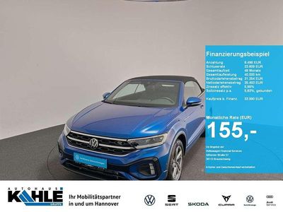 Second-hand VW T-Roc Cabriolet R-line 150 CP (110 kW) 2025 Albastru Cabrio