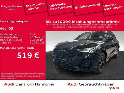 Gebraucht Audi Q3 S-Line 150 PS (110 kW) 2024 Mythosschwarz metallic SUV
