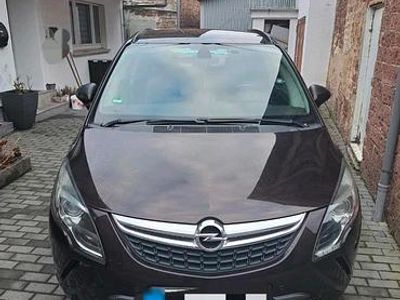 Gebraucht Opel Zafira Tourer 131 PS (96 kW) 2012 Schwarz Van / Kleinbus