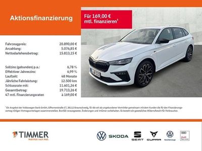 Gebraucht Skoda Scala Tour 95 PS (69 kW) 2025 Moon weiss metallic Kleinwagen