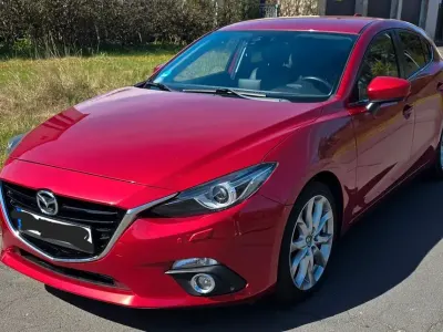 Usata Mazda 3 Sports-Line 150 CV (110 kW) 2014 Rosso Berlina