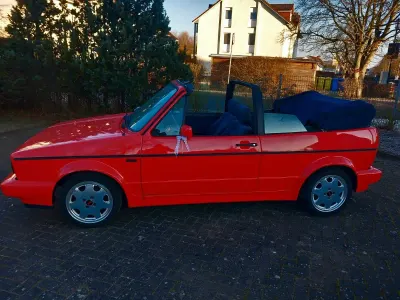 Gebraucht VW Golf Cabriolet 98 PS (72 kW) 1990 Rot Cabrio
