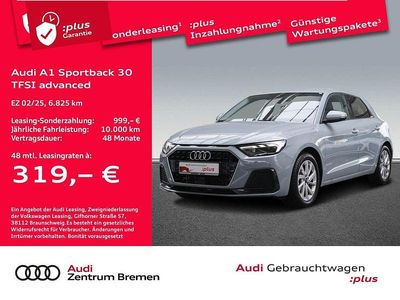Gebraucht Audi A1 Sportback Advanced Plus 116 PS (85 kW) 2025 Pfeilgrau perleffekt Kleinwagen