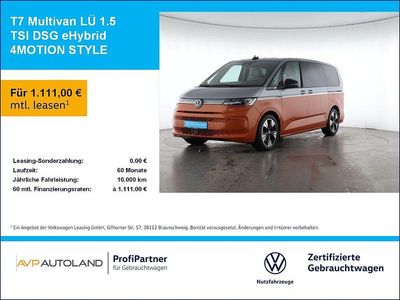 Gebraucht VW Multivan Style 245 PS (180 kW) 2026 Monosilber / energetic orange Van