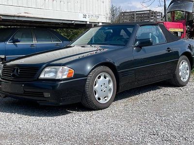 Usata Mercedes SL320 231 CV (169 kW) 1995 Nero Cabrio