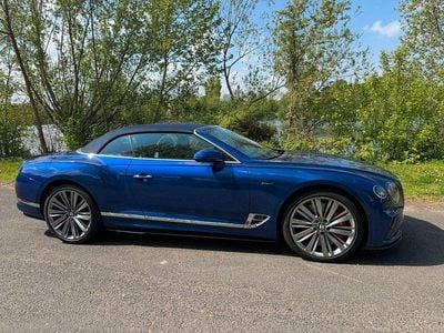 Gebraucht Bentley Continental GT Convertible 659 PS (484 kW) 2023 Blau Cabrio
