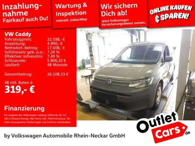 Gebraucht VW Caddy 122 PS (89 kW) 2022 Pure grey Van / Kleinbus