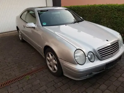 Gebraucht Mercedes CLK200 Elegance 136 PS (100 kW) 2000 Silber Coupé