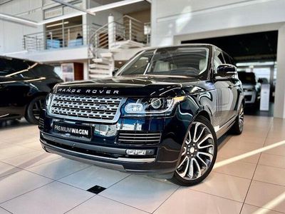 Blau Gebraucht 2016 Land Rover Range Rover Vogue SUV | 37.991 € (Etwas zu teuer)