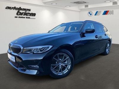Schwarz ii Gebraucht 2021 BMW 320e Sport Line Kombi | 24.900 € (Guter Preis)