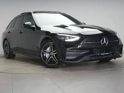 Gebraucht Mercedes C300 AMG line 265 PS (194 kW) 2022 Obsidian black Kombi