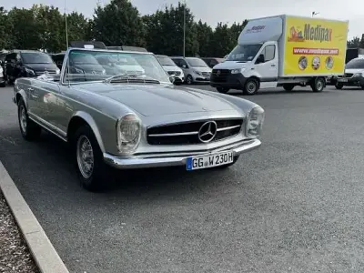 Gebraucht Mercedes 230 150 PS (110 kW) 1964 Silber Cabrio