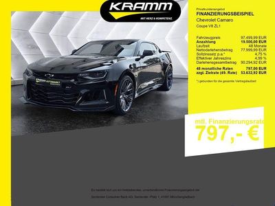 Schwarz Gebraucht 2024 Chevrolet Camaro ZL1 Coupé | 97.500 € (Teuer)