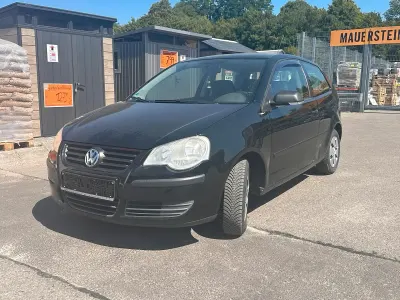 Gebraucht VW Polo Trendline 74 PS (54 kW) 2005 Schwarz Kleinwagen