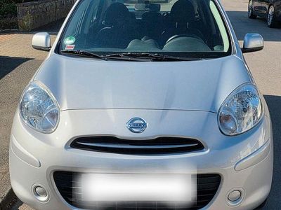 Gebraucht Nissan Micra Acenta 80 PS (58 kW) 2011 Silber Kleinwagen
