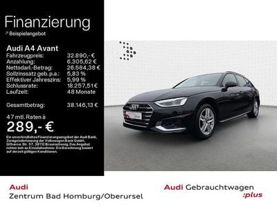 Second-hand Audi A4 Advanced Plus 204 CP (150 kW) 2024 Negru Break