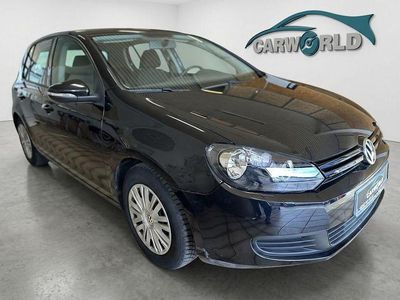 Gebraucht VW Golf VI Trendline 80 PS (58 kW) 2009 Schwarz Kleinwagen