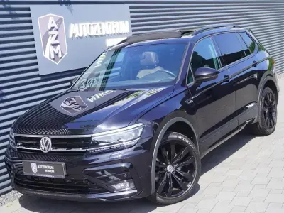 Usata VW Tiguan Allspace R-line 200 CV (147 kW) 2021 Nero SUV