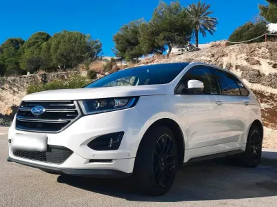 Gebraucht Ford Edge ST-Line 210 PS (154 kW) 2017 Weiß SUV