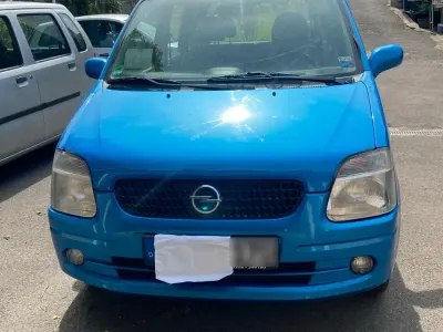 Brugt Opel Agila 75 HK (55 kW) 2000 Blå MPV