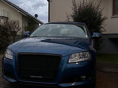 Gebraucht Audi A3 Attraction 102 PS (75 kW) 2009 Blau Kleinwagen