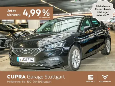 Gebraucht Seat Leon Style 110 PS (80 kW) 2024 Midnight schwarz metallic Limousine