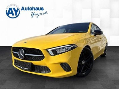 Usata Mercedes A180 150 CV (110 kW) 2020 Giallo Utilitaria