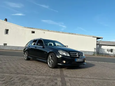 Brugt Mercedes C280 AMG 231 HK (169 kW) 2008 Sort Stationcar