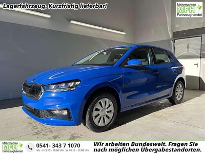 Neu Skoda Fabia Selection 95 PS (69 kW) 2025 [k4k4] energy blau Kleinwagen
