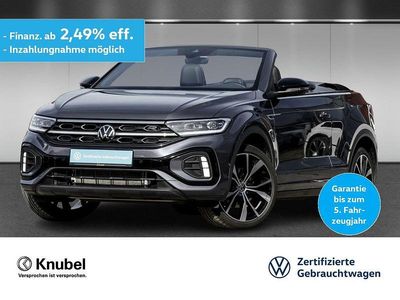 Gebraucht VW T-Roc Cabriolet R-line 150 PS (110 kW) 2025 Grau Cabrio