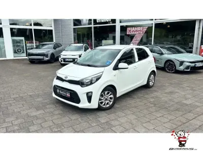 Gebraucht Kia Picanto DREAM-TEAM Edition 67 PS (49 kW) 2018 Weiß Kleinwagen