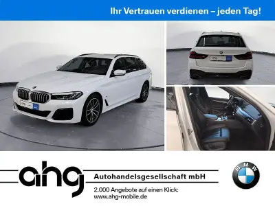 Gebraucht BMW 520 M Sport 190 PS (139 kW) 2022 Alpinweiß uni Limousine