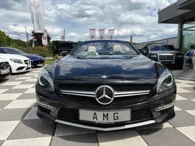 Gebraucht Mercedes SL63 AMG AMG 537 PS (394 kW) 2012 Schwarz Cabrio