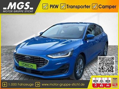 Gebraucht Ford Focus Titanium 155 PS (114 kW) 2024 Desert island blue metallic Limousine