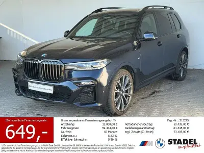 Gebraucht BMW X7 M Sport 340 PS (250 kW) 2021 Schwarz SUV