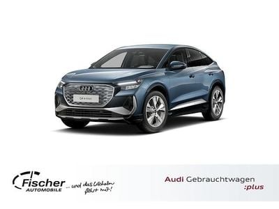 Gebraucht Audi Q4 Sportback e-tron S-Line 210 kW (286 PS) 2025 Geysirblau metallic SUV