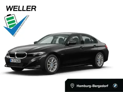Gebraucht BMW 320e Comfort Edition 204 PS (150 kW) 2023 Black sapphire (schwarz) Limousine
