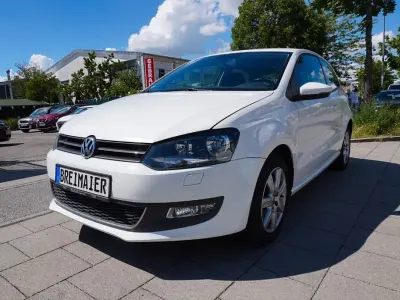 Gebraucht VW Polo Highline 105 PS (77 kW) 2010 Candyweiß Kleinwagen
