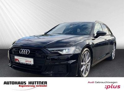 Mythosschwarz (metallic) Gebraucht 2022 Audi A6 S-Line Kombi | 41.783 € (Fairer Preis)