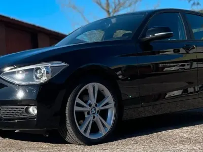 Usata BMW 116 Advantage 136 CV (100 kW) 2014 Nero Utilitaria