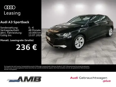 Gebraucht Audi A3 Advanced Plus 116 PS (85 kW) 2025 0e mythosschwarz metallic Limousine